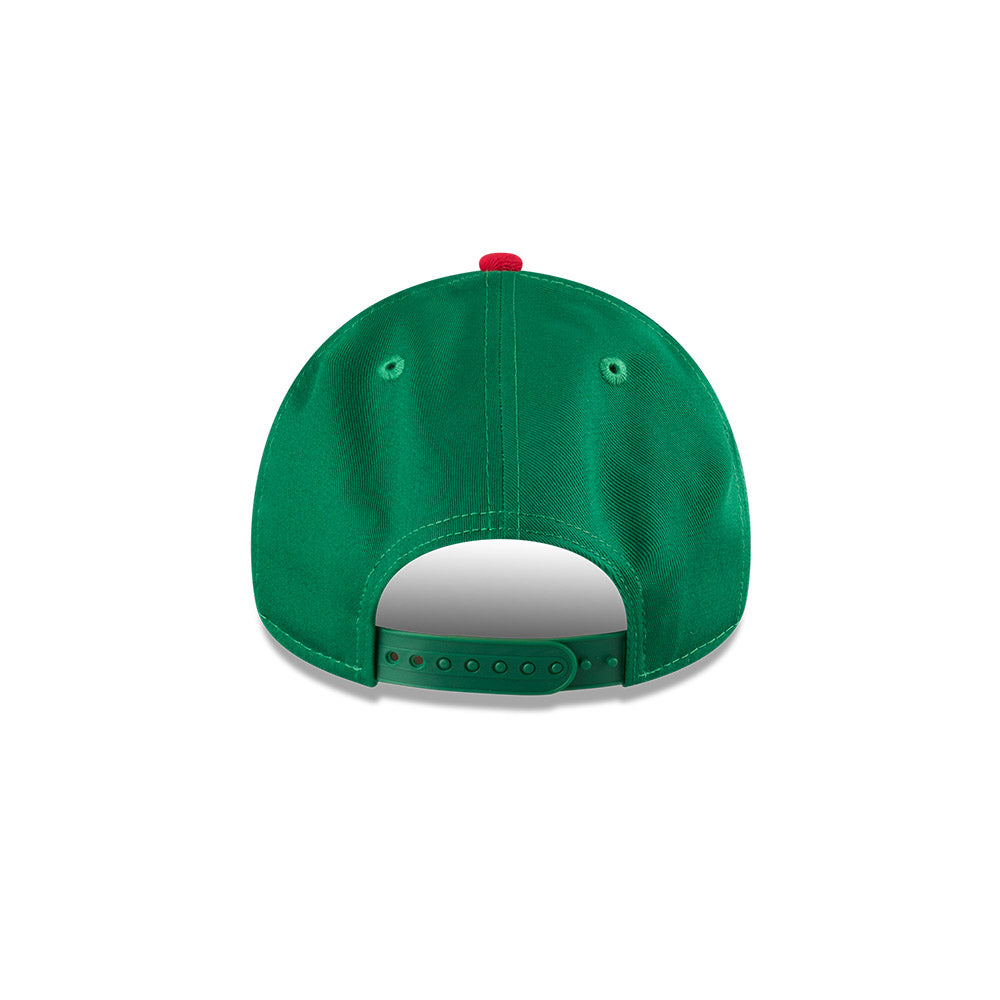 South Sydney Rabbitohs Hat - 2025 Green Flow 9Forty A-Frame NRL Snapback Cap - New Era